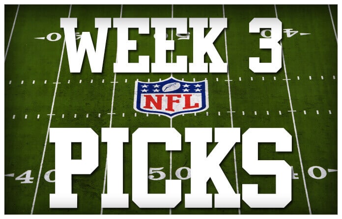 NFL WEEK 3: Our official predictions for who wins this