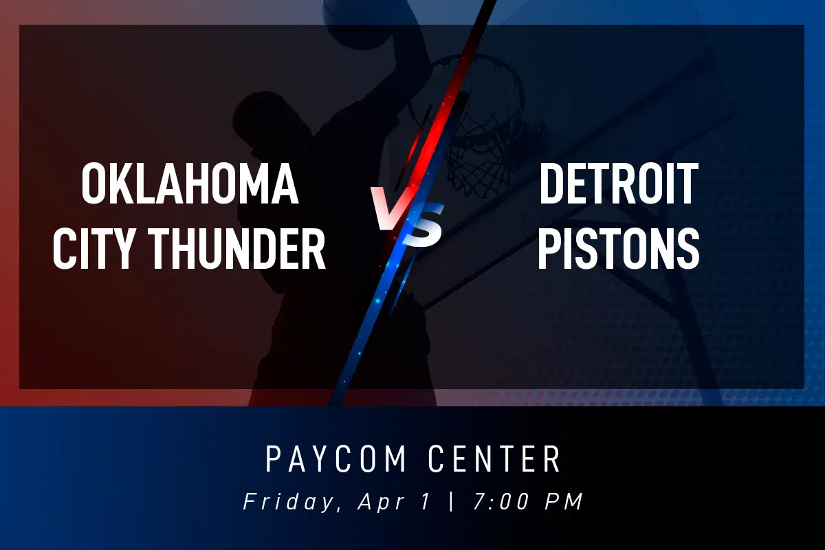 Pistons vs. Thunder Prediction & Picks - March 29